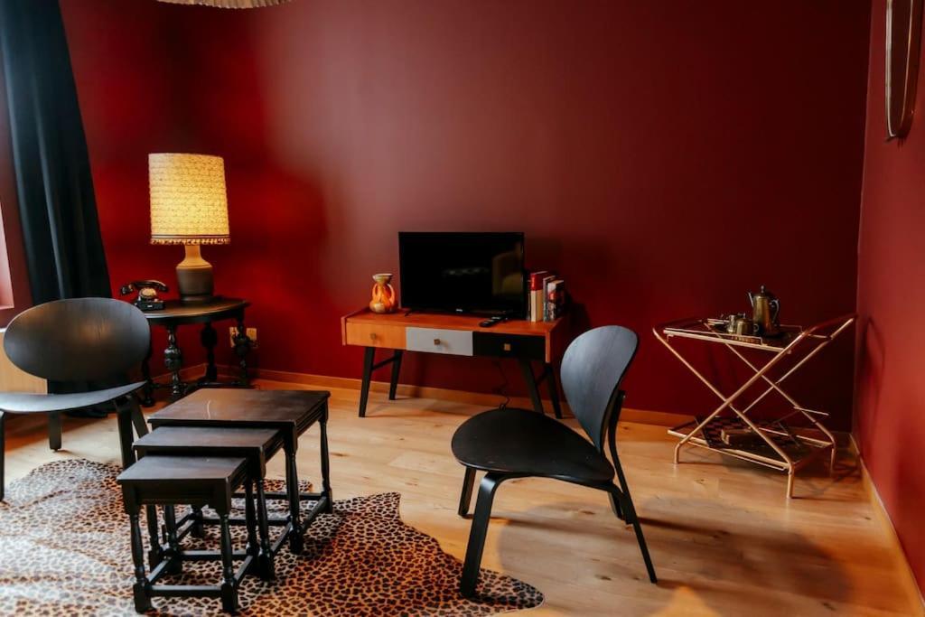 Apartament Le Retro Chic - Grand Duplex Pour 6 Dans Le Centre Liège Zewnętrze zdjęcie