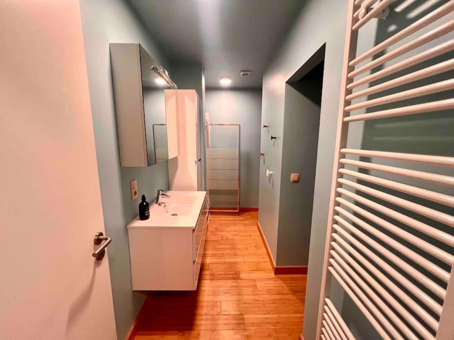 Apartament Le Retro Chic - Grand Duplex Pour 6 Dans Le Centre Liège Zewnętrze zdjęcie
